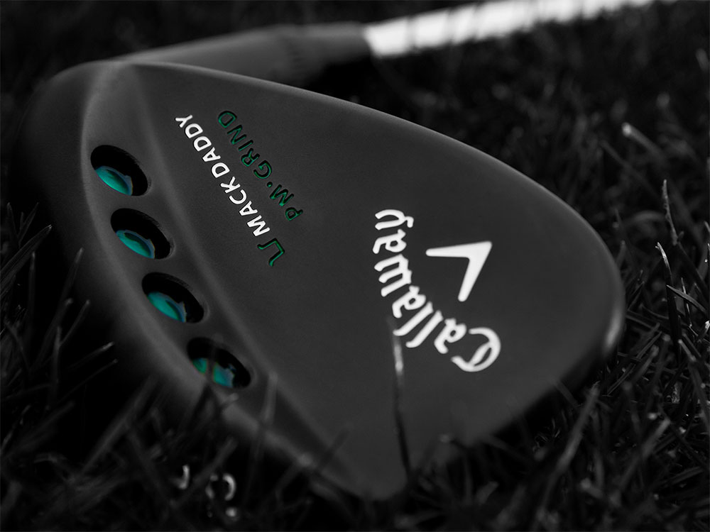 mack daddy pm-grind matte black wedges