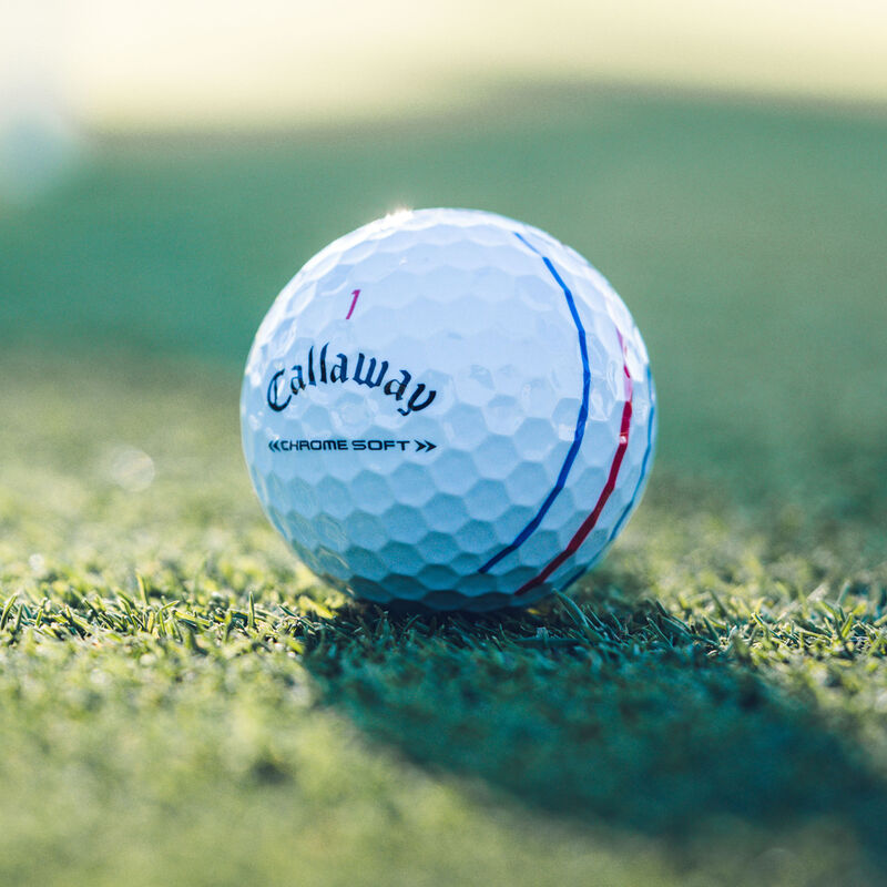 Chrome Soft Triple Track Golf Balls - Featured