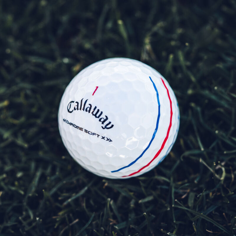 Chrome Soft X Triple Track Golf Balls - Featured