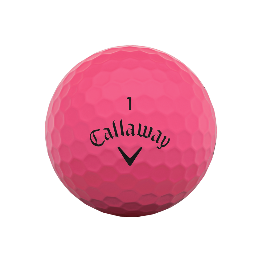 Callaway Supersoft Matte Pink Golf Balls - View 3