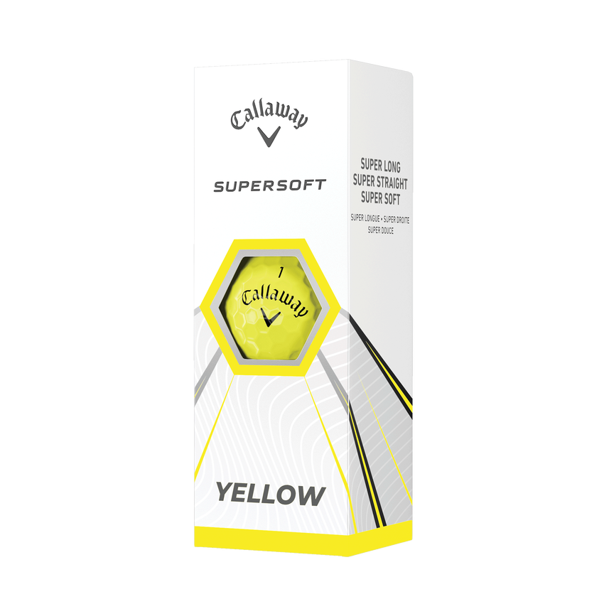 Callaway Supersoft Yellow Golf Balls - View 2
