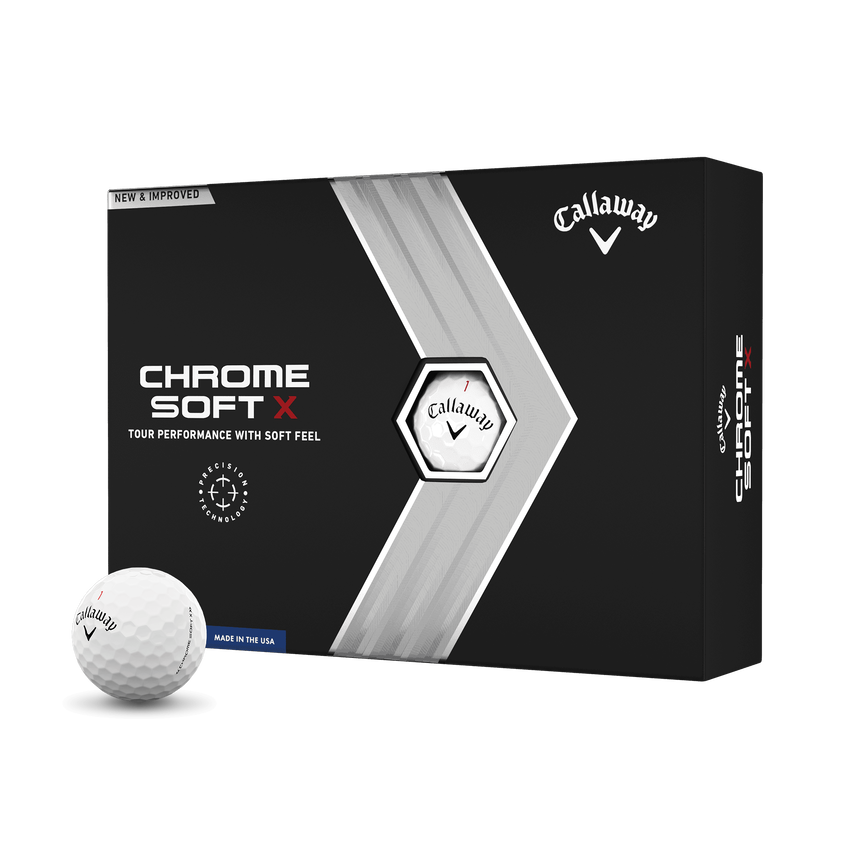 Chrome Soft X Golf Balls - View 1