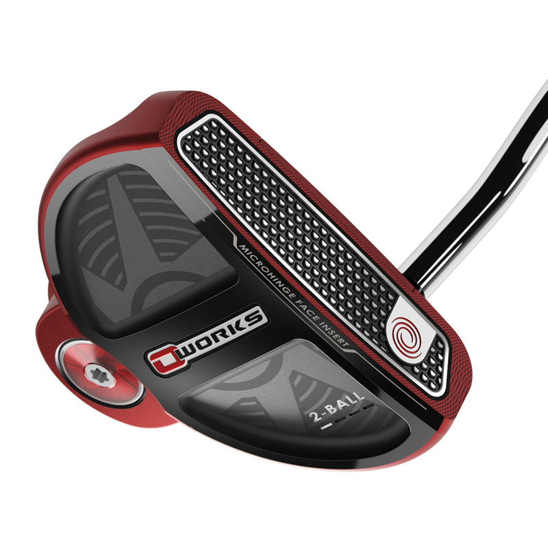 Odyssey O-Works Red 2-Ball Putter - View 2