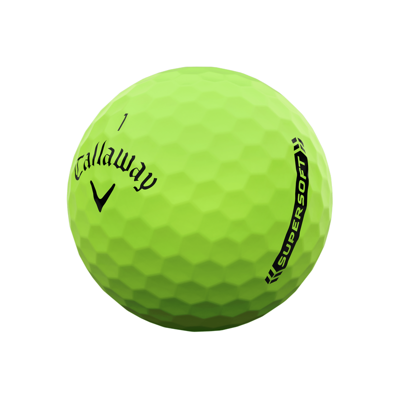 Callaway Supersoft Matte Green Golf Balls - View 2