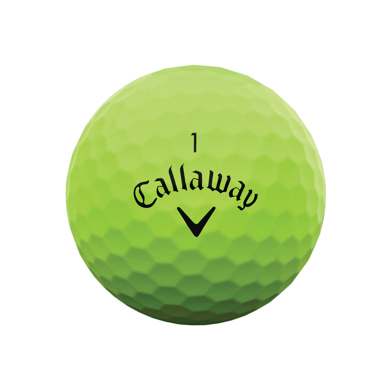 Callaway Supersoft Matte Green Golf Balls - View 3