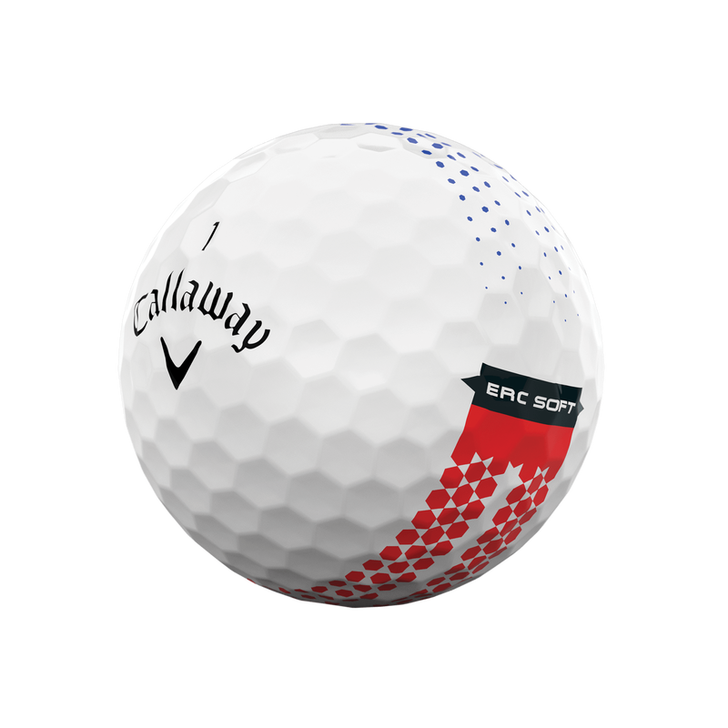 2023 E•R•C Soft 360 Fade Golf Balls