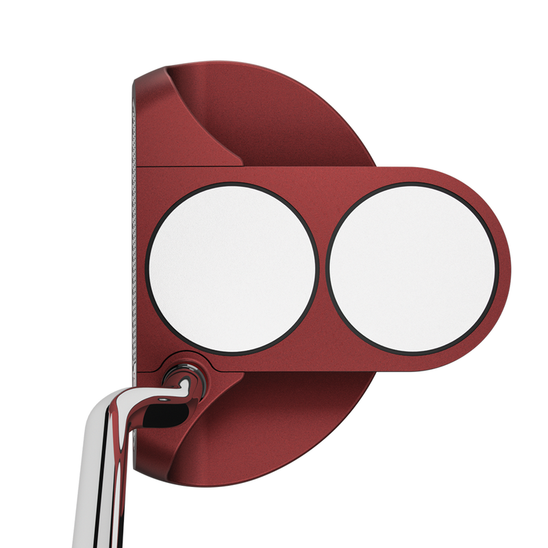 Odyssey O-Works Red 2-Ball Putter - View 4