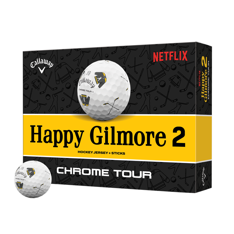 Chrome Tour Happy Gilmore 2 Jersey and Sticks - View 1