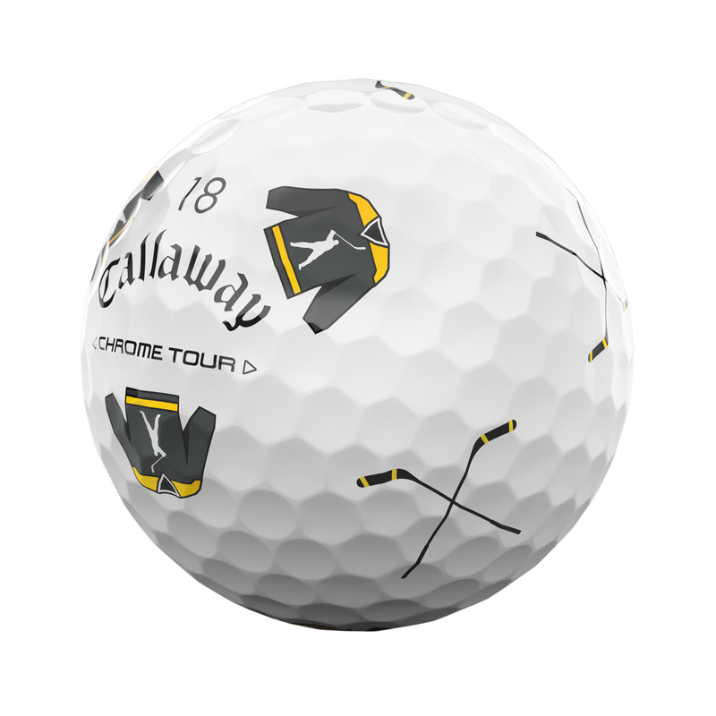 Chrome Tour Happy Gilmore 2 Jersey and Sticks - View 4