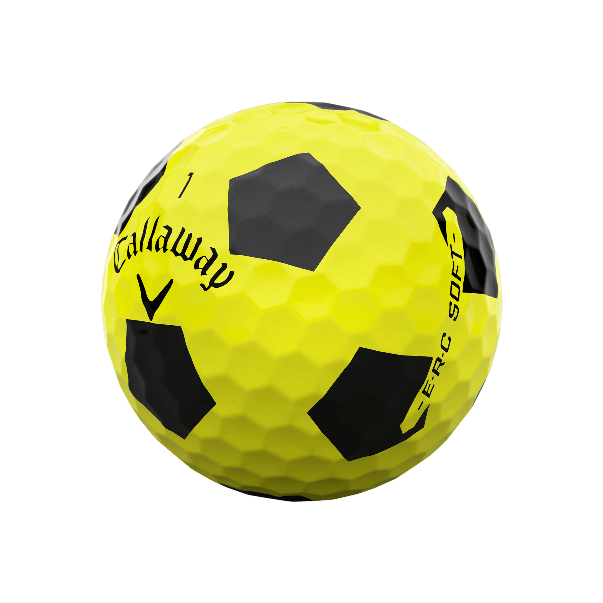 E•R•C Soft Truvis Yellow Golf Balls