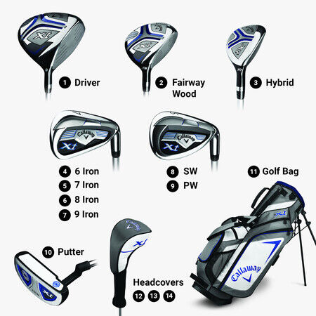 Callaway Golf XT 10-Piece Teen Set | Kids Golf Clubs