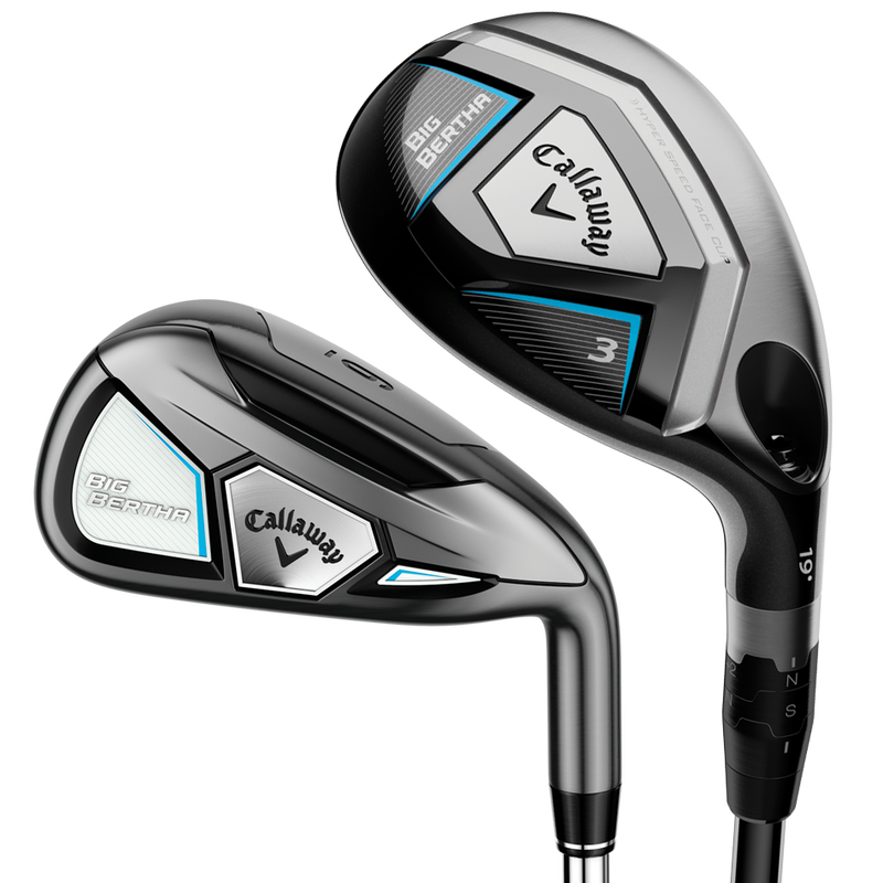 Callaway Women's Big Bertha Irons/Hybrids Combo Set | irons-big