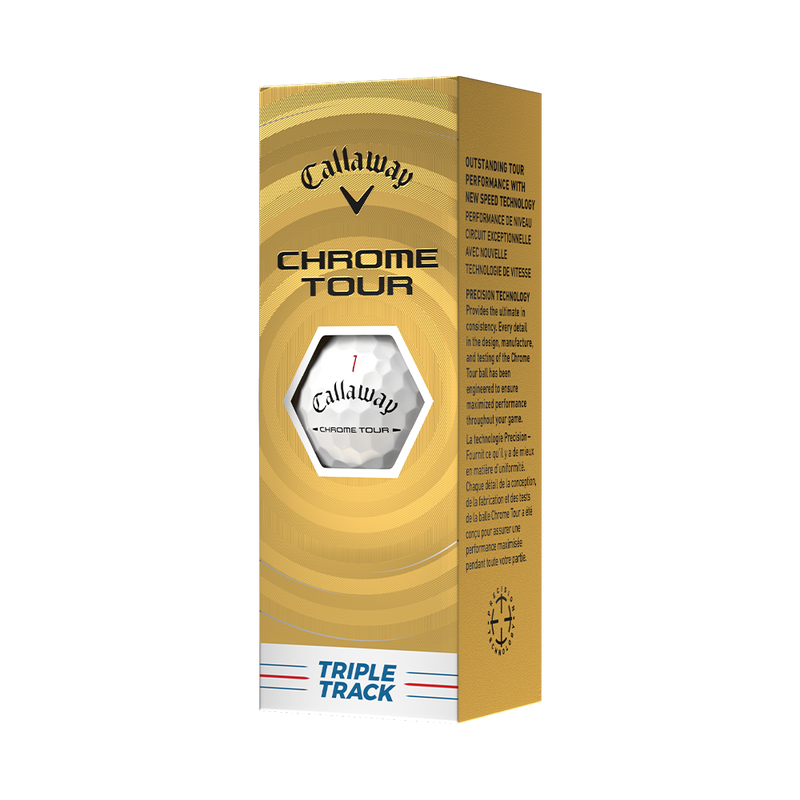 Chrome Tour Triple Track Golf Balls - View 6