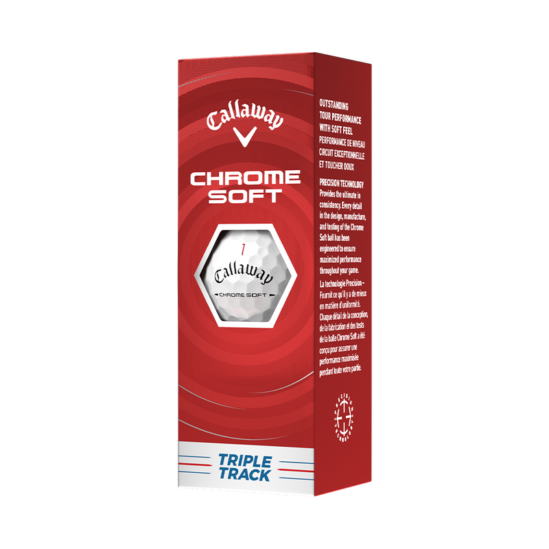 Chrome Soft Triple Track Golf Balls - View 6