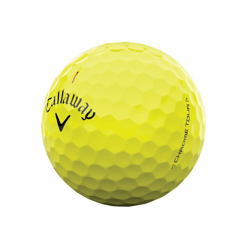 Chrome Tour Yellow '24 Golf Balls - View 2