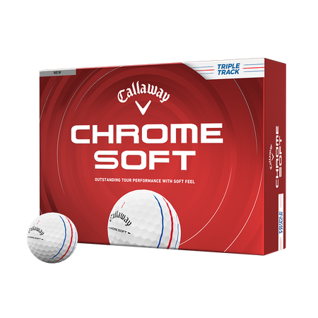 Chrome Soft Triple Track Golf Balls