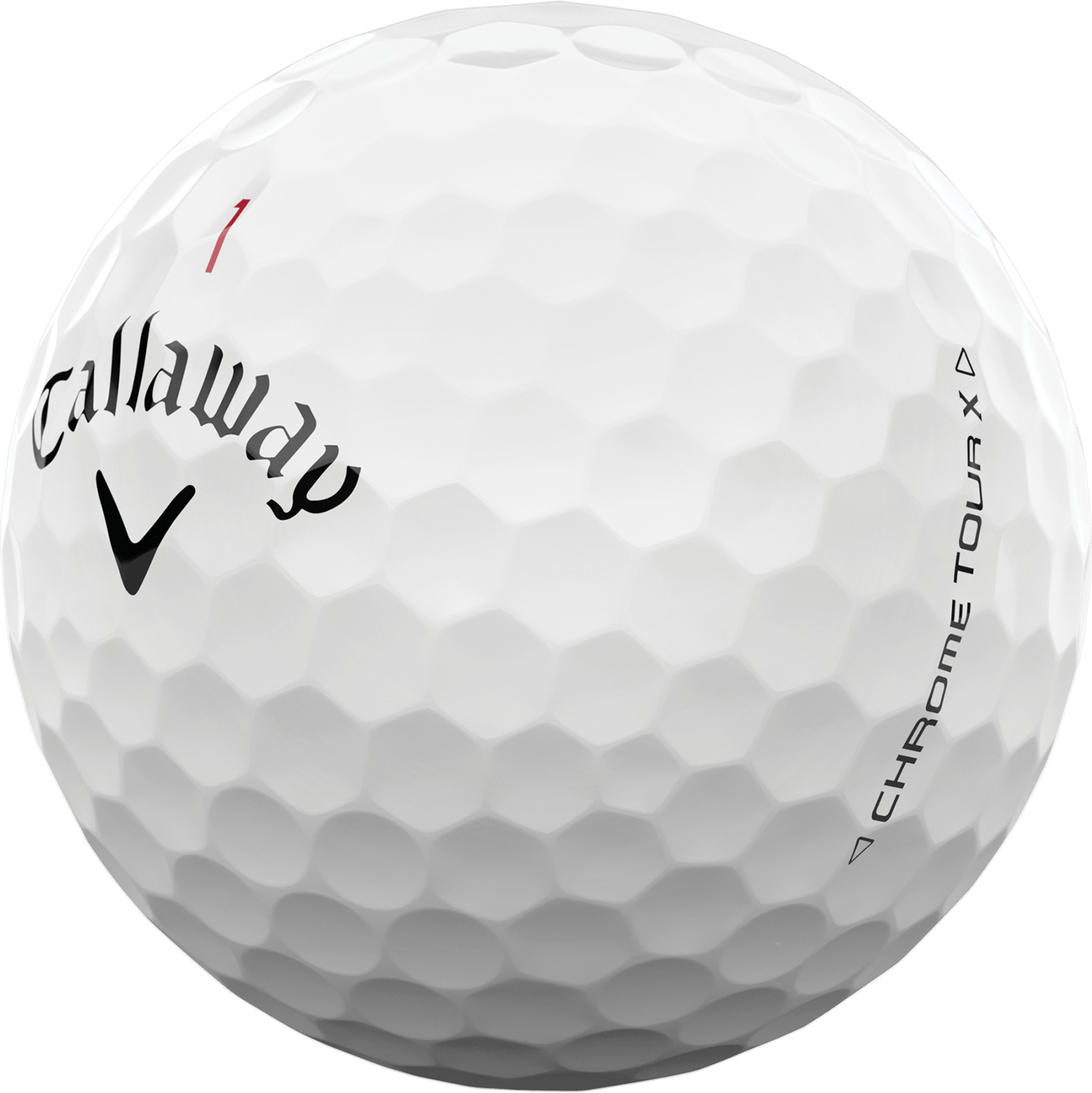 Chrome Tour X Triple Track Yellow Golf Balls