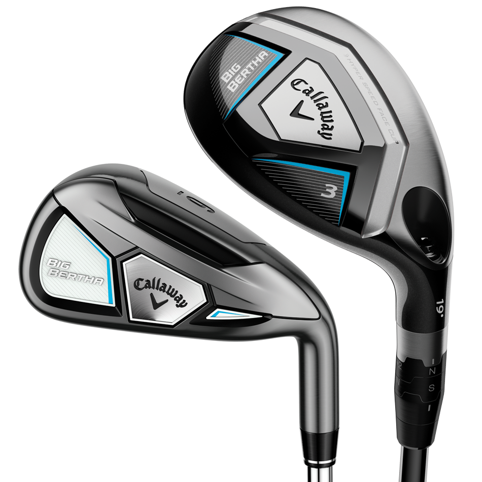 Callaway Women's Big Bertha Irons/Hybrids Combo Set | irons-big