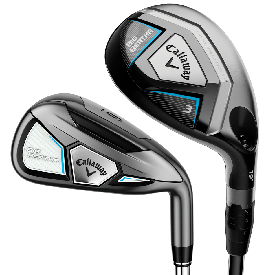 Callaway Women's Big Bertha Irons/Hybrids Combo Set | irons-big